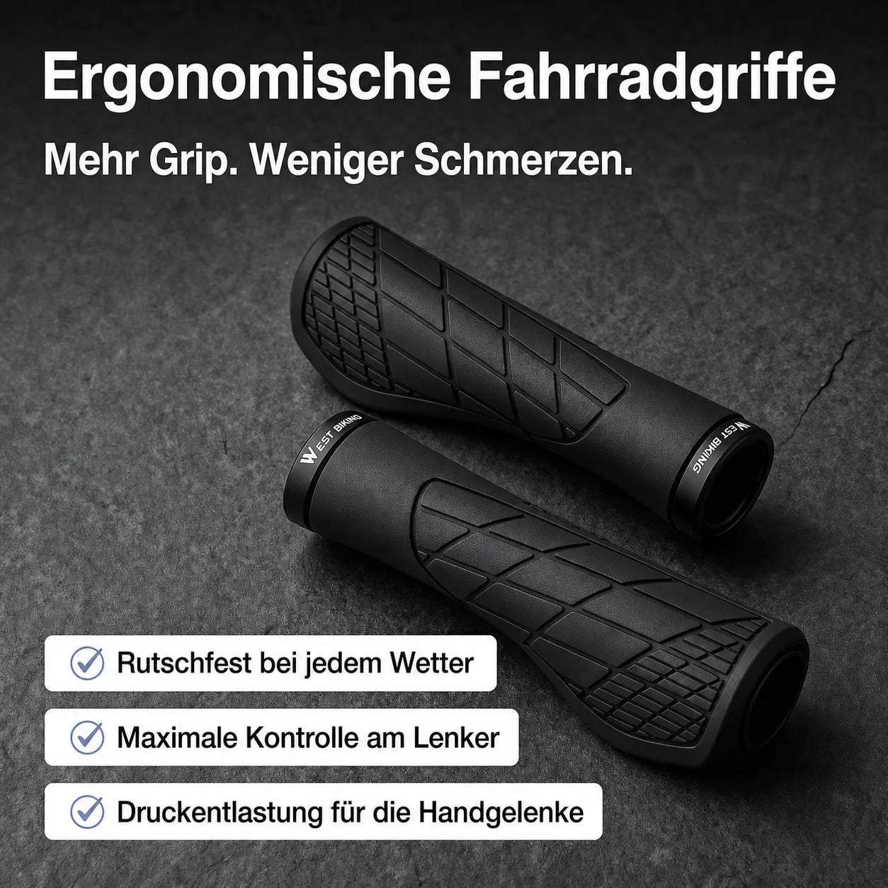 Ergonomische Fahrradgriffe mit Gratisversand – FAHRFREUDE24