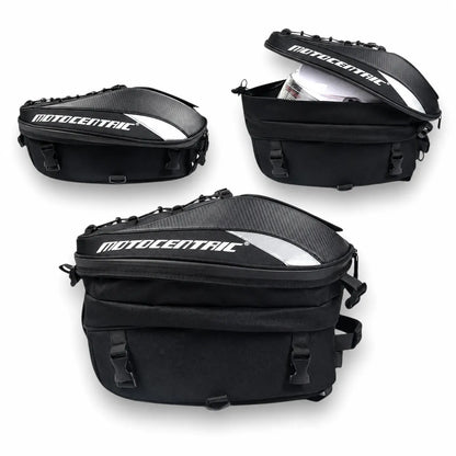 2-in-1-Motorradtasche mit Expander-Funktion, viel Stauraum und sicherem Halt – perfekt für jede Tour