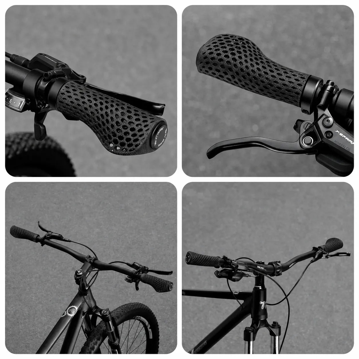 3D‑gedruckte ergonomische Fahrradgriffe Gratisversand – FAHRFREUDE24