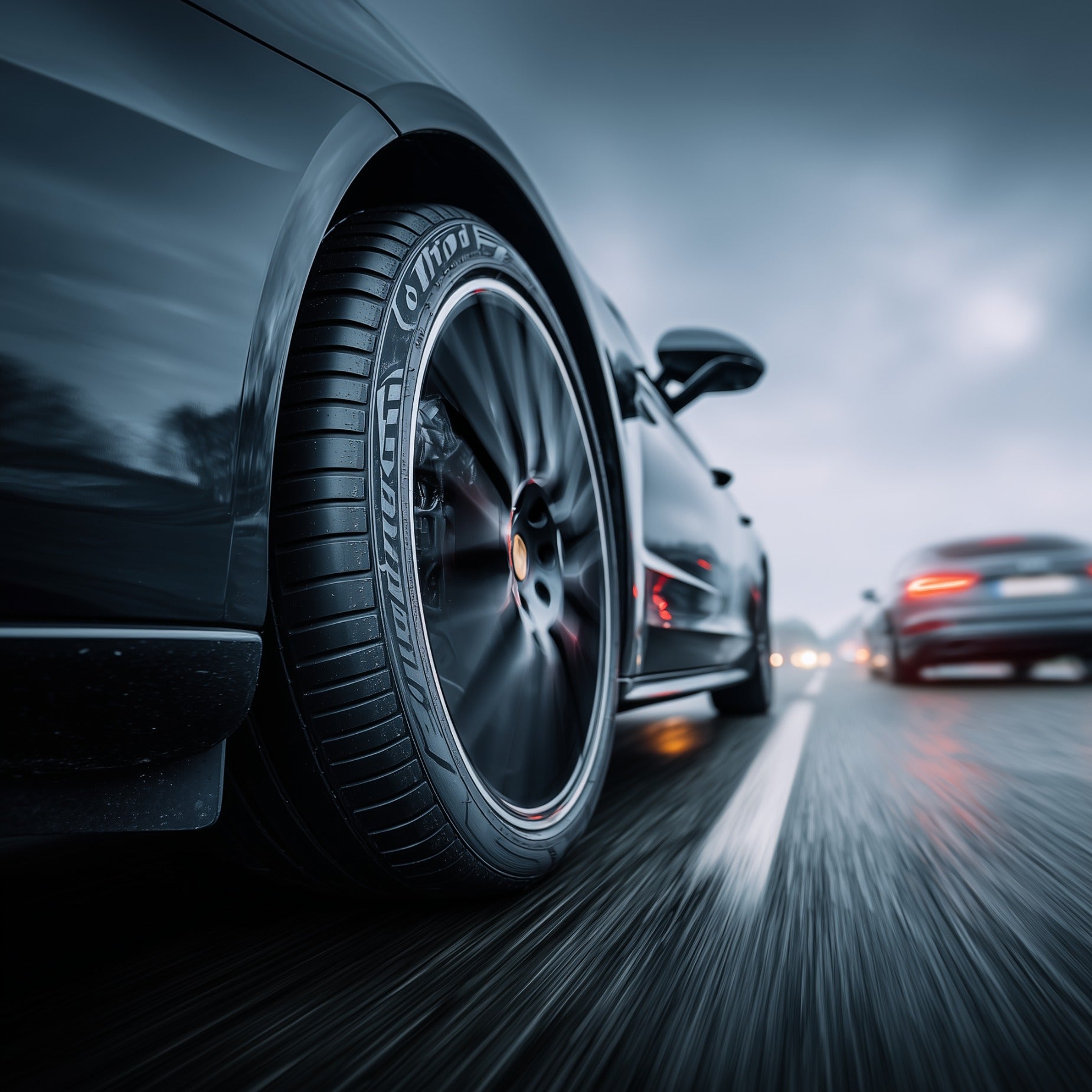 Dynamisches Auto auf der Straße – Zubehör für mehr Ordnung, Schutz und Sicherheit im Auto bei FAHRFREUDE24