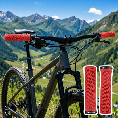 Ergonomisch geformte Fahrradgriffe für Mountainbike – rutschfester Halt und weniger Ermüdung auf langen Touren