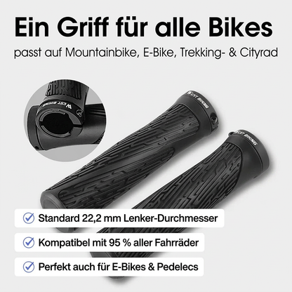 Ergonomische Bike Griffe mit breiter Auflagefläche für Handfläche Detailansicht