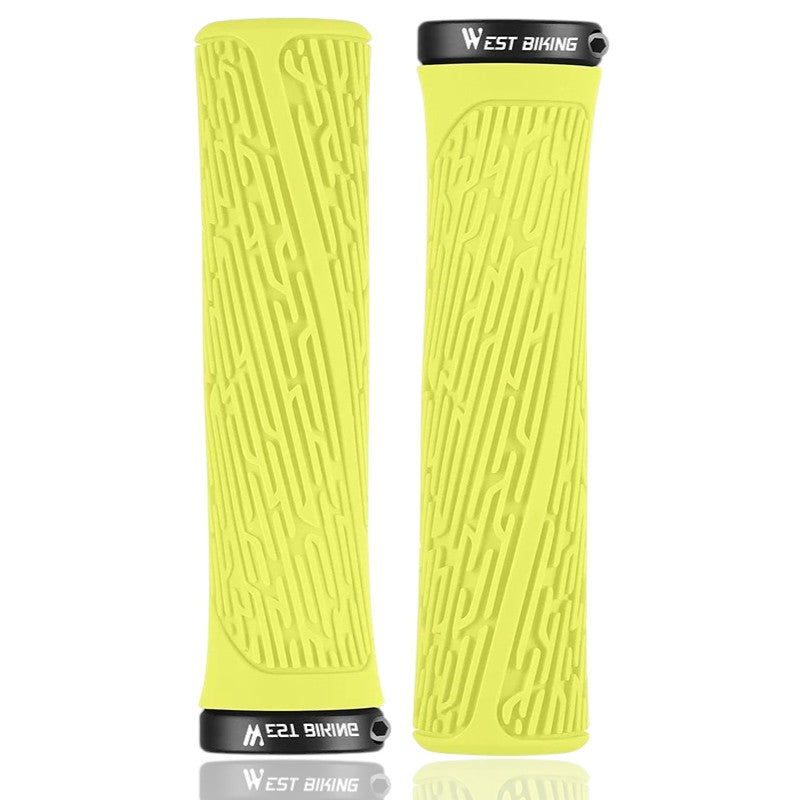 Stoßdämpfende ergonomische Bike Griffe Vibrationsdämpfung Gelände Kopfsteinpflaster