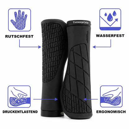 Ergonomische MTB-Fahrradgriffe – rutschfest, wasserfest, druckentlastend & ergonomisch für sicheres Fahren