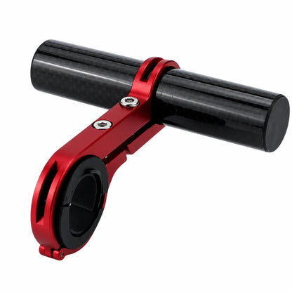 Fahrrad-Lenker-Verlängerung Carbon 10 cm in Rot: Mehr Platz & Übersicht. Sicher montiert für dein Bike-Zubehör.