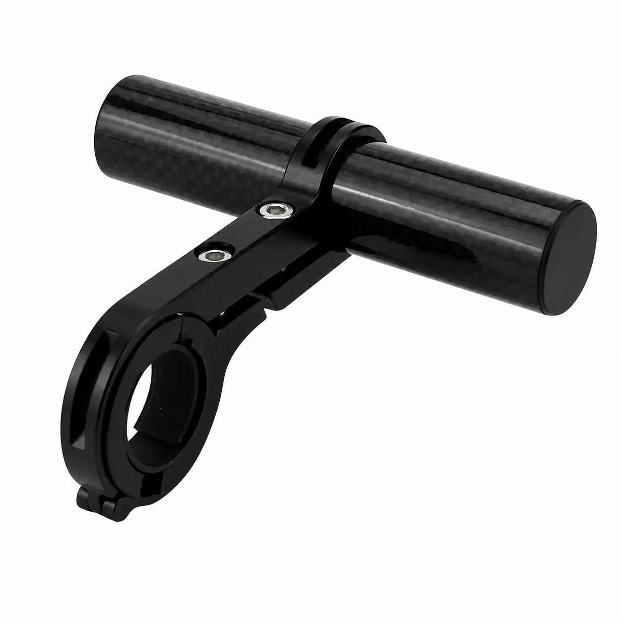 Fahrrad-Lenker-Verlängerung Carbon 10 cm in Schwarz: Mehr Platz & Übersicht. Sicher montiert für dein Bike-Zubehör.