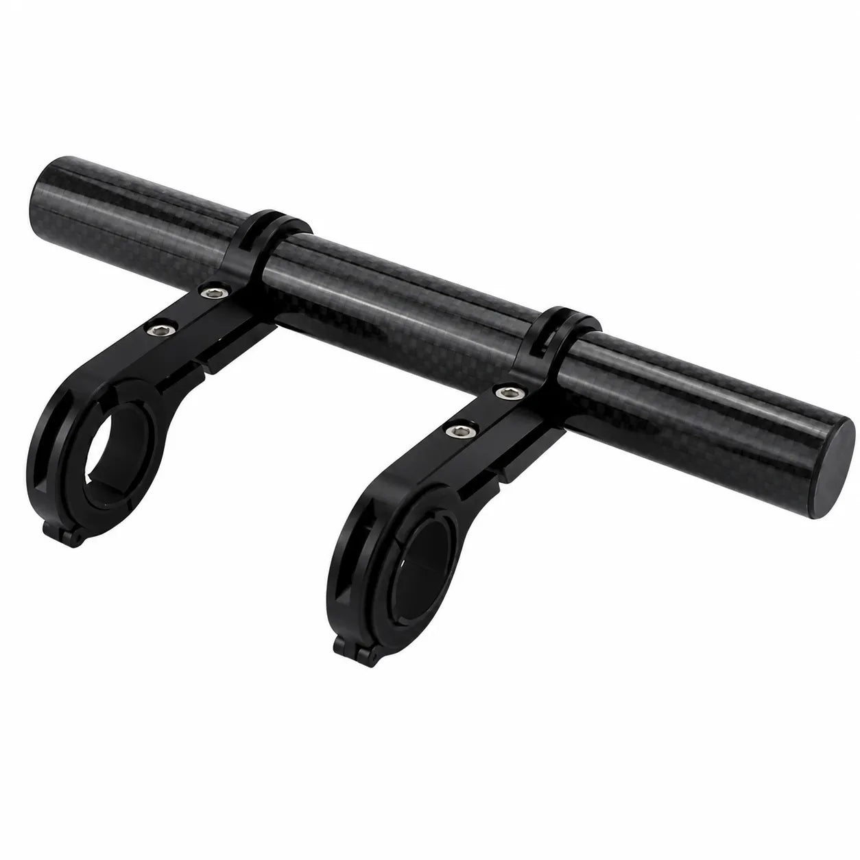 Fahrrad-Lenker-Verlängerung Carbon 20 cm in Schwarz: Mehr Platz & Übersicht. Sicher montiert für dein Bike-Zubehör.