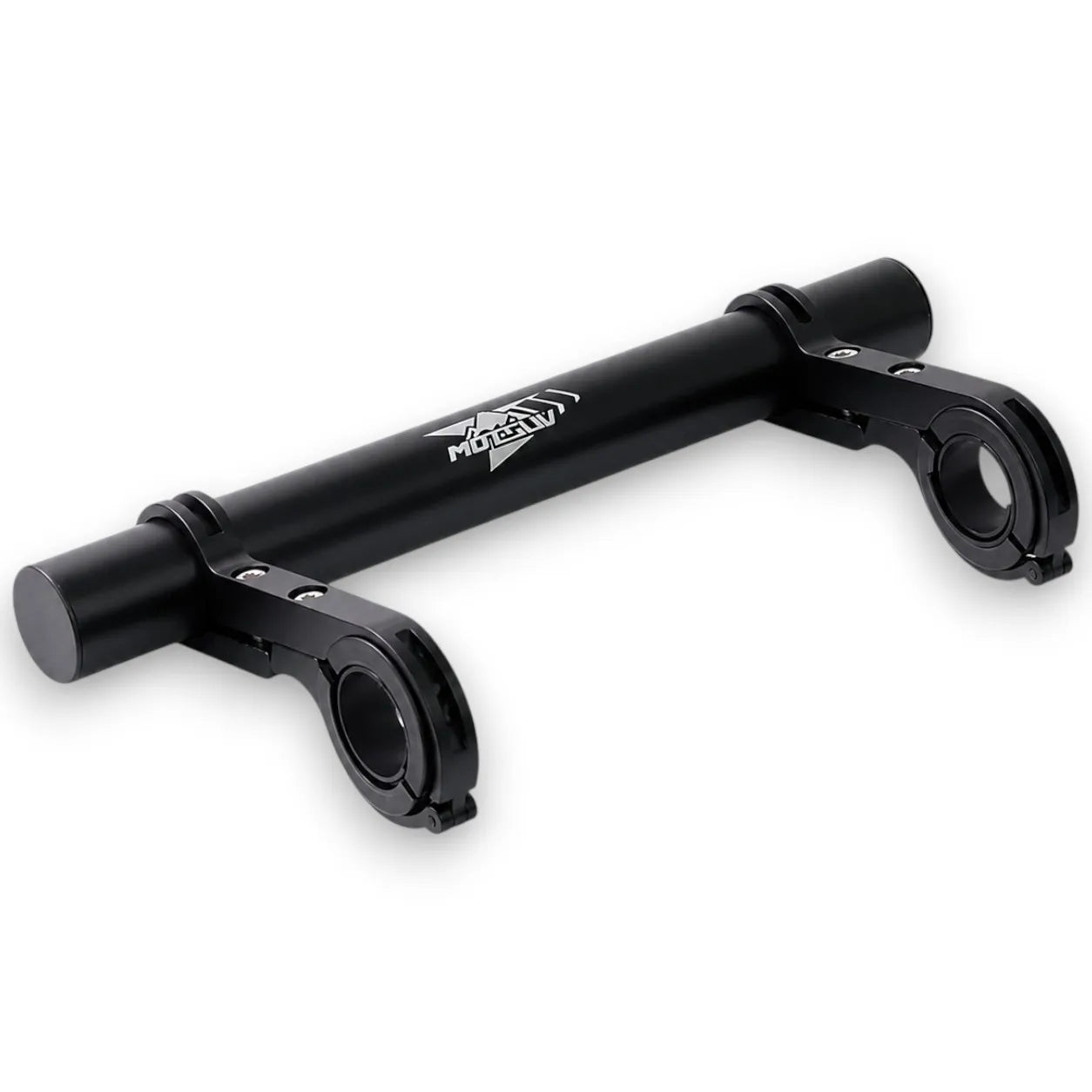 Fahrrad-Lenker-Erweiterung in Schwarz in 30 cm: Mehr Platz, bessere Übersicht & sicher befestigt für Dein Zubehör. 
