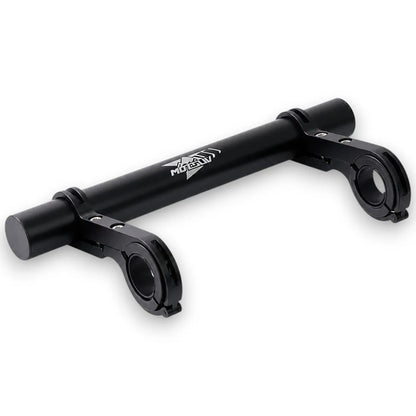 Fahrrad-Lenker-Erweiterung in Schwarz in 30 cm: Mehr Platz, bessere Übersicht & sicher befestigt für Dein Zubehör. 