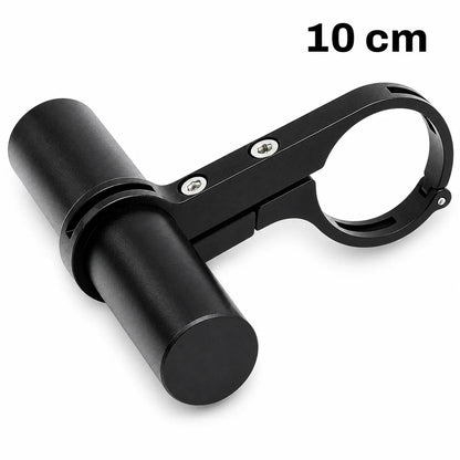 Fahrrad Lenkerverlängerung 10 cm in Schwarz – platzsparende Halterung für zusätzliche Lenker‑Montage
