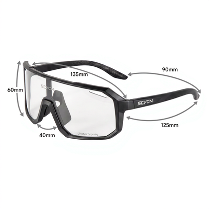 Fahrrad-Sportbrille Photochromic – Voller Schutz. Für jede Sicht. Maximaler Fokus.