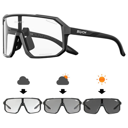 Fahrrad-Sportbrille Photochromic – Voller Schutz. Für jede Sicht. Maximaler Fokus.
