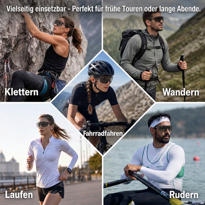 Fahrrad-Sportbrille Photochromic – Voller Schutz. Für jede Sicht. Maximaler Fokus.