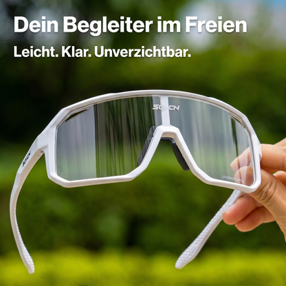 Fahrrad-Sportbrille Photochromic – Voller Schutz. Für jede Sicht. Maximaler Fokus.