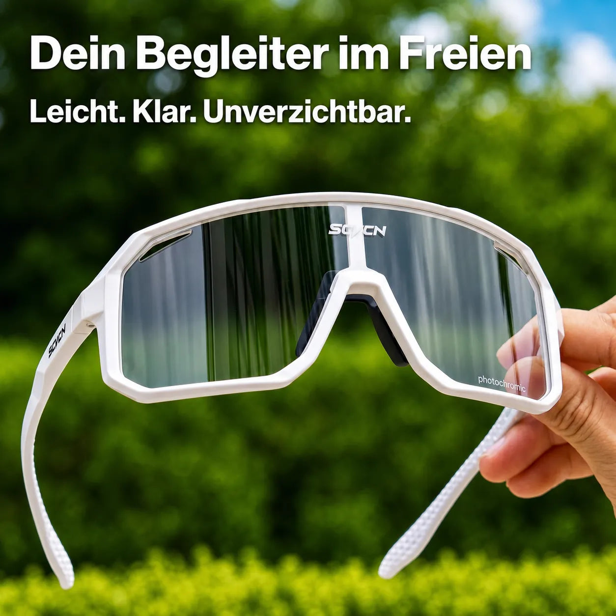 Fahrrad-Sportbrille Photochromic & UV-Schutz – FAHRFREUDE24