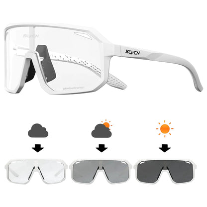 Fahrrad-Sportbrille Photochromic – Voller Schutz. Für jede Sicht. Maximaler Fokus.