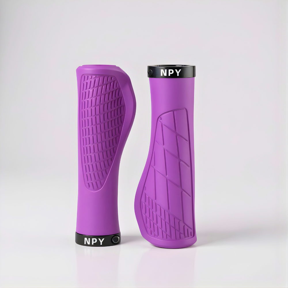 Fahrradgriffe mit Komfort-Grip in vielen Farben - Lila