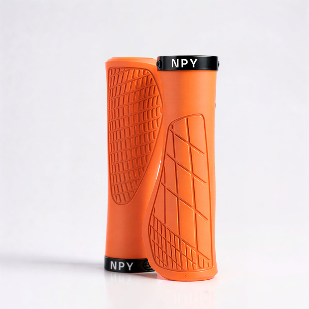 Fahrradgriffe mit Komfort-Grip in vielen Farben - Orange