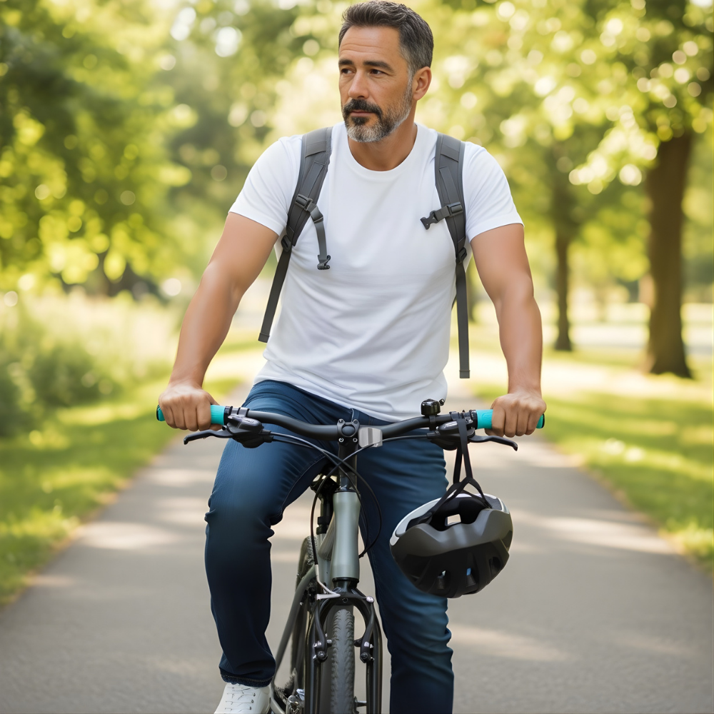 Fahrradgriffe mit Komfort-Grip sind auf jeder Fahrt unverzichtlich.