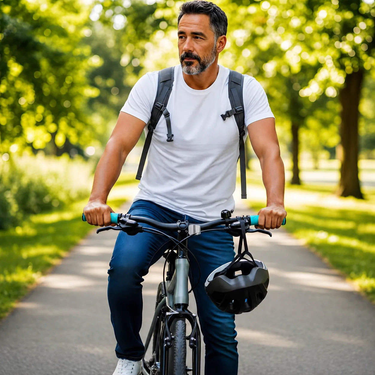 Ergonomische Fahrradgriffe mit Komfort‑Grip im Alltagseinsatz – sorgen für sicheren Halt und entlasten Hände bei jeder Fahrt