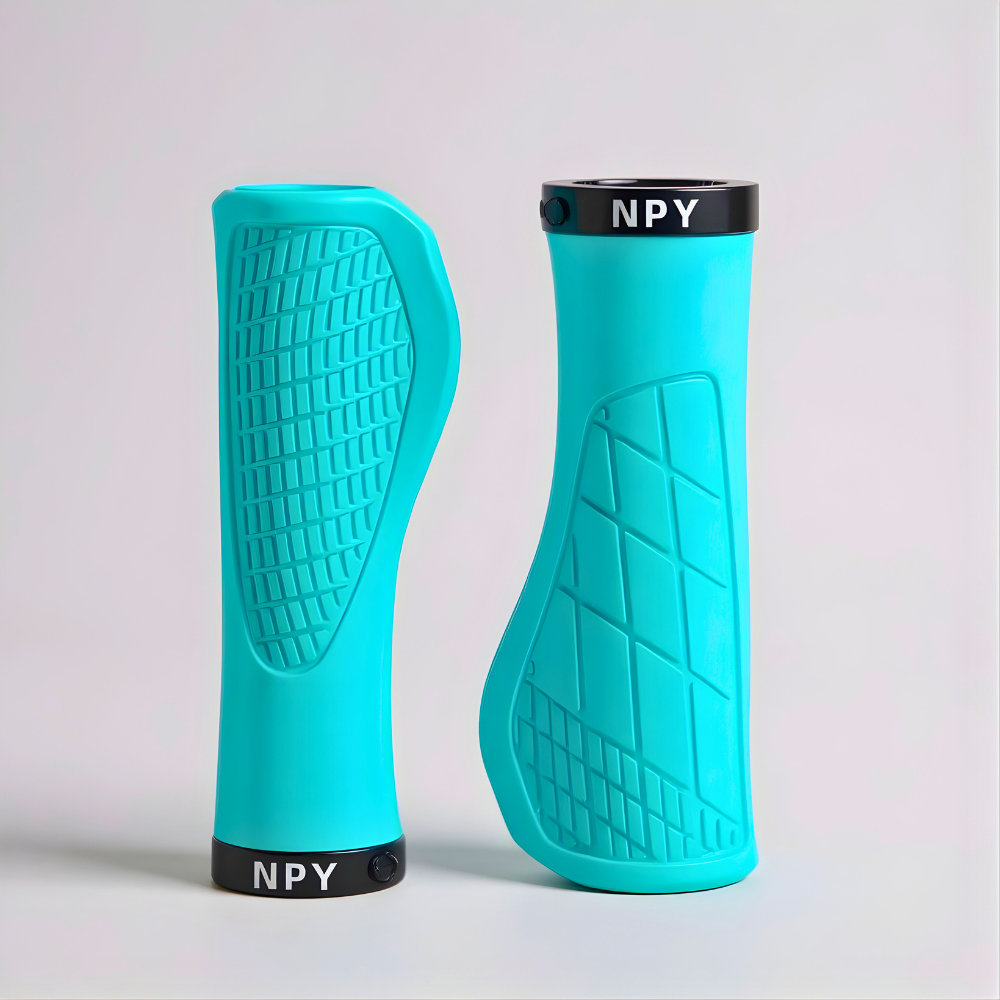 Fahrradgriffe mit Komfort-Grip in vielen Farben - Türkis