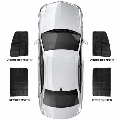 Magnetischer Auto-Sonnenschutz Set für Vorder- und Heckfenster – weniger Hitze, mehr Schutz im Fahrzeug