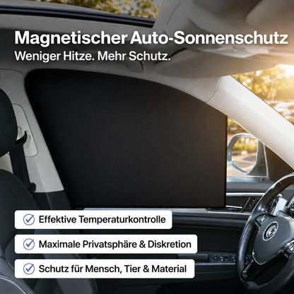 Magnetischer Auto-Sonnenschutz – weniger Hitze, mehr Schutz & Privatsphäre im Fahrzeug