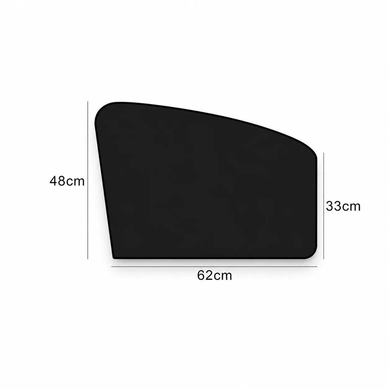 Magnetischer Auto-Sonnenschutz 62x48 cm – ideale Passform, weniger Hitze und zuverlässiger Schutz im Fahrzeug