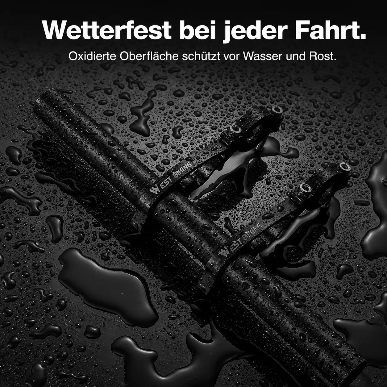 Fahrrad-Lenkererweiterung – wetterfest & rostbeständig, mehr Platz und Kontrolle bei jeder Fahrt